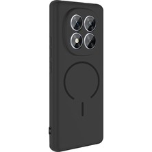 Adige Xiaomi Redmi Note 14 Pro 5g Kılıf Silikon Meta Araç Tutucu Özellikli
