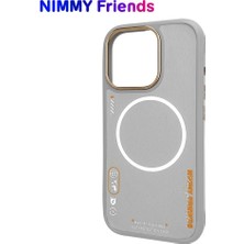 Nimmy iPhone 16 Pro Max Uyumlu Magsafe Protection Silikon Manyetik Darbe Korumalı Kılıf
