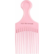 Vepa 991 Bio Soft Touch Afro Tarak | Nişasta Bazlı, Antistatik, Perma Tarağı