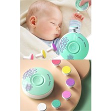 Normadia Çocuk ve Yetişkinler Için Güvenli Dönerli Pilli Tırnak Törpüleme Cihazı