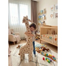 Farbu Oyuncak Zürafa Peluş Oyuncak Oyun Arkadaşım Yastık 100 cm