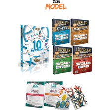 2026 Model Liderler Karması Lgs Genel 10 Deneme + Türkçe Matematik Fen Inkılap 4lü  Branş Deneme Set