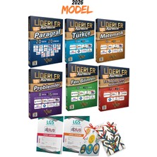 2026 Model Liderler Karması Lgs Paragraf Problem Türkçe Matematik Fen Inkılap 6lı Branş Deneme Seti