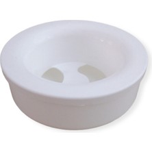 Normadia Beyaz Plastik Manikür Tası, Pratik ve Şık Tasarım, Kolay Kullanım