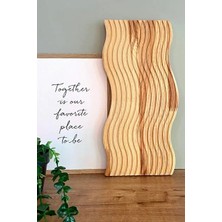 Sween Home Bambu Dalgalı Sunum Tabağı- Kesme Tahtası