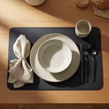 Grand Fine Art 2 Adet Deri Çift Taraflı Kenar Dikişli Amerikan Servis 33X44 Cm-Kolay Silinebilir Supla