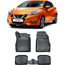 BTM Otomotiv Nissan Micra 2019 Sonrası Btm 3D Havuzlu Paspas