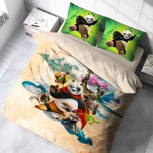 Hediyechy Kung Fu Panda Çift Kişilik Nevresimtakımı