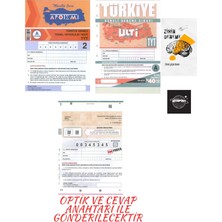 Karma Kitaplar Türkiye Geneli Tyt 3ADET Kurumsal Deneme Optik ve Cevap Anahtarı +ZİHİNDENEME/KURUMSAL335