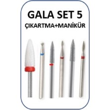 Normadia Tırnak Törpü Makinesi Uç Set No:5, Profesyonel Tırnak Bakımı Araçları