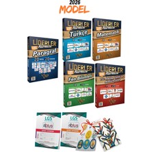 2026 Model Liderler Karması Lgs Paragraf Türkçe Matematik Fen Inkılap 5li  Branş Deneme Seti