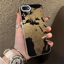 HONTINGA iPhone 7 ile Uyumlu Kılıfı Silikon Kenar Sert Arka Düşüme Önleyici Basitlik Anti Düşme Kamera Korumali Uçak Desen Telefon Kılıfı Kadın ve Erkek Için Uygundur K1-0628