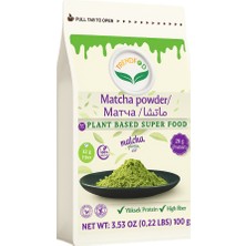 Trend Food %100 Doğal Super Gıda Matcha Tozu (100 G) | Yüksek Antioksidan |yüksek Protein | Yüksek Lif