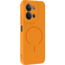Apsuwa Xiaomi Redmi Note 15C Kılıf Silikon Meta Araç Tutucu Özellikli