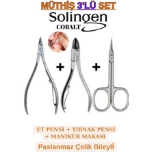 Normadia Çelik Manikür Pedikür Seti, Et ve Tırnak Pensi, Pratik ve Şık Tasarım