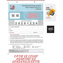 Karma Kitaplar Türkiye Geneli Tyt 1ADET Kurumsal Deneme Optik ve Cevap Anahtarı +ZİHİNDENEME/KURUMSAL215