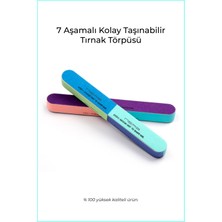 Normadia 7 Yönlü Tırnak Törpüsü, Parlatıcı ve Hafif Manikür Pedikür Aracı