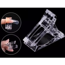 Normadia Poly Gel Kalıp Form Üst Mandalları 10'lu Paket, Profesyonel Kullanım Için