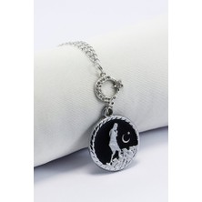 Biuti Metalik Gümüş Mustafa Kemal Atatürk Taşlı Ay Yıldız Araba Dikiz Ayna Süsü, Yeni Araba Hediyesi