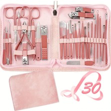 Normadia 30 Parça Paslanmaz Çelik Manikür ve Pedikür Seti, Şık ve Dayanıklı