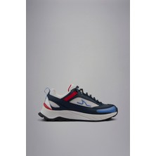 Paul & Shark Erkek Bağcıklı Yürüyüş Logo Detaylı Lacivert Sneaker 24418008-I10