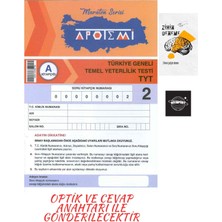 Karma Kitaplar Türkiye Geneli Tyt 1ADET Kurumsal Deneme Optik ve Cevap Anahtarı +ZİHİNDENEME/KURUMSAL62