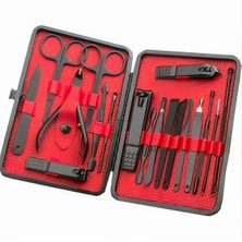 Normadia Çantalı 18 Parça Manikür ve Pedikür Seti, Pratik ve Şık Tasarım