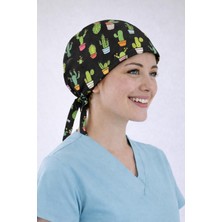 Dr. Mitra Cerrahi Bone Medikal Doktor Hemşire Hastane Bonesi Unisex -Kaktüs