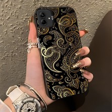HONTINGA Samsung Galaxy A04E ile Uyumlu Kılıfı Silikon Kenar Sert Arka Düşüme Önleyici Basitlik Anti Düşme Kamera Korumali Klasik Desen Telefon Kılıfı Kadın ve Erkek Için Uygundur K1-0630