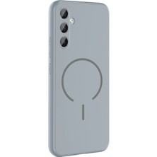 Apsuwa Samsung Galaxy A14 Kılıf Silikon Meta Araç Tutucu Özellikli
