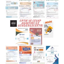 Karma Kitaplar Türkiye Geneli Tyt 10ADET Kurumsal Deneme Optik ve Cevap Anahtarı +ZİHİNDENEME/KURUMSAL559