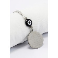 Biuti Siyah Cam Boncuk Çelik Ön Allah Lafzı Ayetel Kürsi Arka Felak Nas Ihlas Araba Dikiz Ayna Süsü