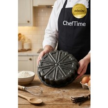 ChefTime Ergonomik Kalp Desenli Kek Kalıbı