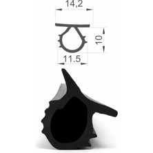 MAKPLASTİK FİTİL PROFİL A 050 Cam Fitili 16 Metre