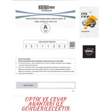 Karma Kitaplar Türkiye Geneli Tyt 1ADET Kurumsal Deneme Optik ve Cevap Anahtarı +ZİHİNDENEME/KURUMSAL172