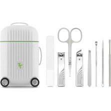 Normadia 8 Parça Seyahat Tırnak ve Ayak Bakım Seti, Pratik ve Şık Tasarım