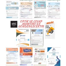 Karma Kitaplar Türkiye Geneli Tyt 10ADET Kurumsal Deneme Optik ve Cevap Anahtarı +ZİHİNDENEME/KURUMSAL544