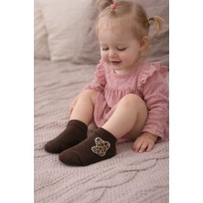 Gigi Giyim Taşlı Kız Çocuk Patik Çorap