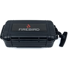 Firebird Su Geçirmez ve Darbeye Dayanıklı 5'li Seyahat Tipi Puro Humidoru - Siyah