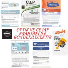 Karma Kitaplar Türkiye Geneli Tyt 5ADET Kurumsal Deneme Optik ve Cevap Anahtarı +ZİHİNDENEME/KURUMSAL411