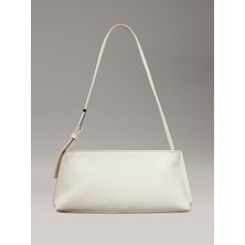 Calvin Klein Kadın Ayarlanabilir Omuz Askılı Marka Logo Baskılı Deri Pcj Omuz Çantası K60K612550-PCJ