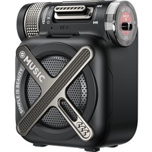 Xo F72 Mecha Endüstriyel Güç Ritim Taşınabilir Kablosuz Hoparlör - Güçlü Bas - Ses Bombası