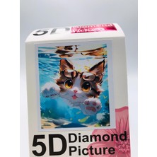 Duck Hoby 50X40 Boncuklu Taş Mozaik Elmas Goblen Pano Tablo Resim Boncuk Puzzle Dıamond Paıntıng Hı Stone