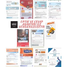 Karma Kitaplar Türkiye Geneli Tyt 10ADET Kurumsal Deneme Optik ve Cevap Anahtarı +ZİHİNDENEME/KURUMSAL512