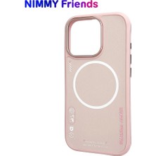 Nimmy iPhone 16 Pro Max Uyumlu Magsafe Protection Silikon Manyetik Darbe Korumalı Kılıf