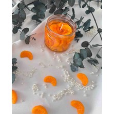 Mandalina Kokulu Mandalina Reçeli Kavanoz Jel Mum & Mandarin Candle