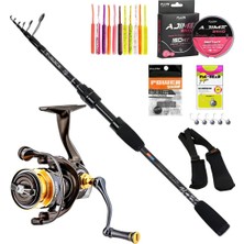 Fujin T-Rock 205 cm 1-9 gr Ajime 1500 Lrf Olta Takımı Seti