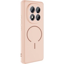 Apsuwa Xiaomi Redmi Note 14 Pro 4g Kılıf Silikon Meta Araç Tutucu Özellikli