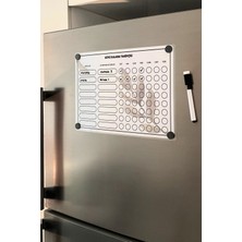 Caps Office Bitki Sulama Takipçisi - Buzdolabı Üstü Magnetli Planlayıcı