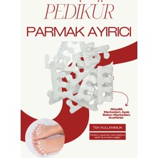 Normadia Pedikür Parmak Arası Temizleme Seti 100 Adet, Hijyen ve Konfor Sağlar